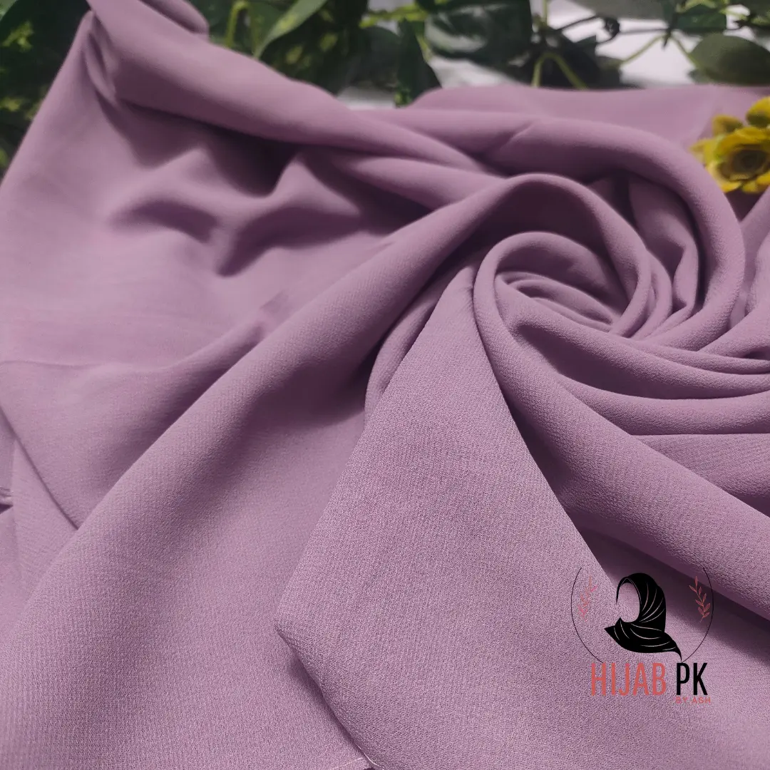 Chiffon Georgette Hijab / Lavender