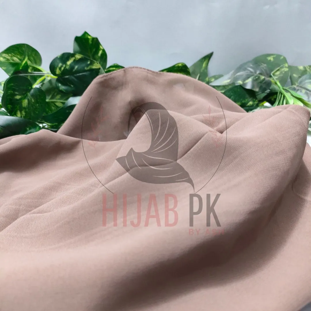 Chiffon Georgette Hijab / Dusty Grey