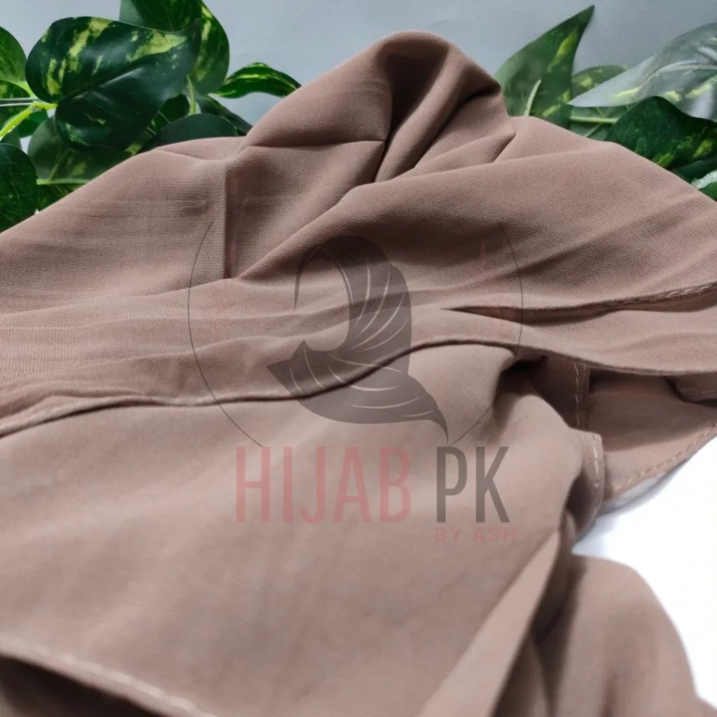 Chiffon Georgette Hijab / Dusty Grey alternate view