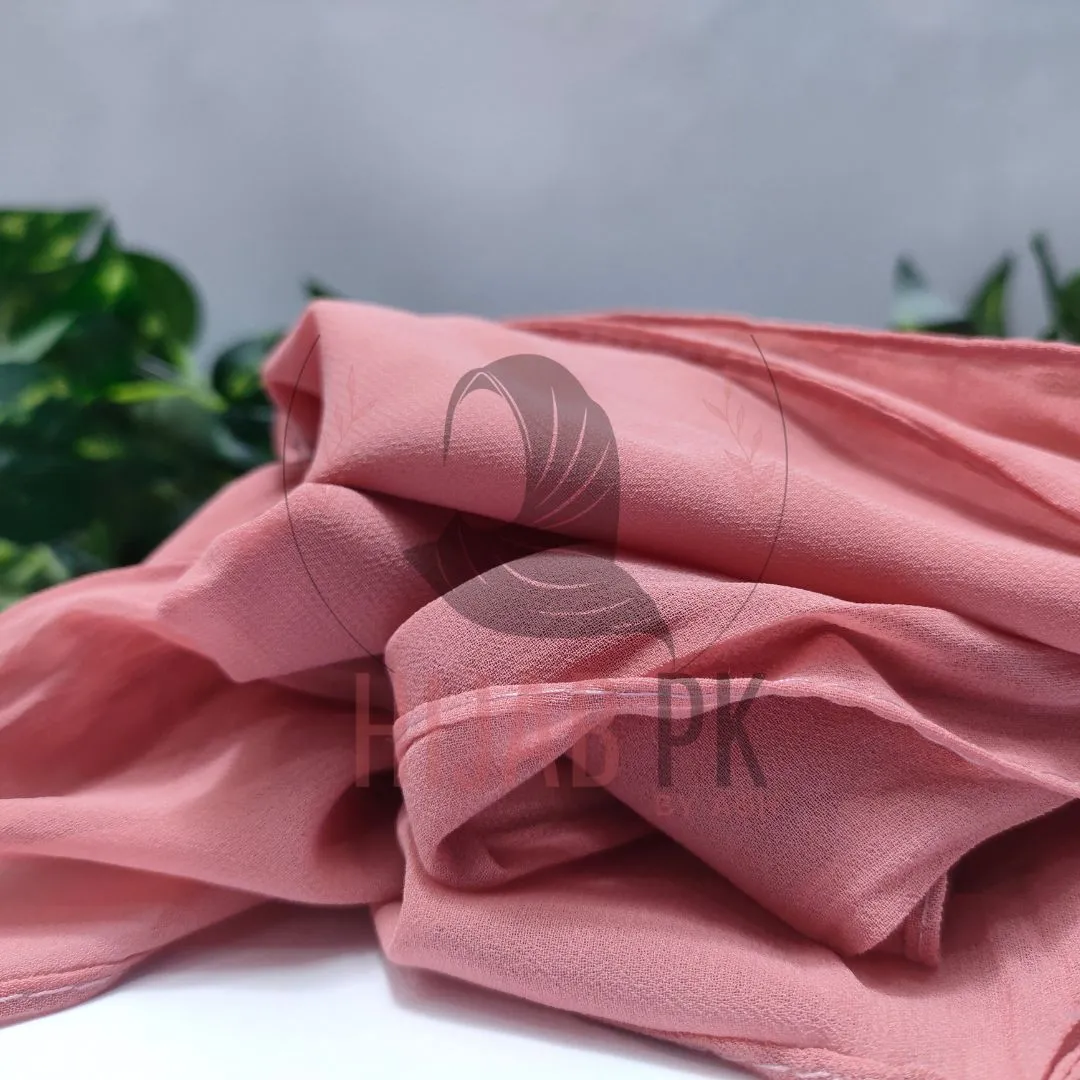 Chiffon Georgette Hijab / Misty Pink alternate view