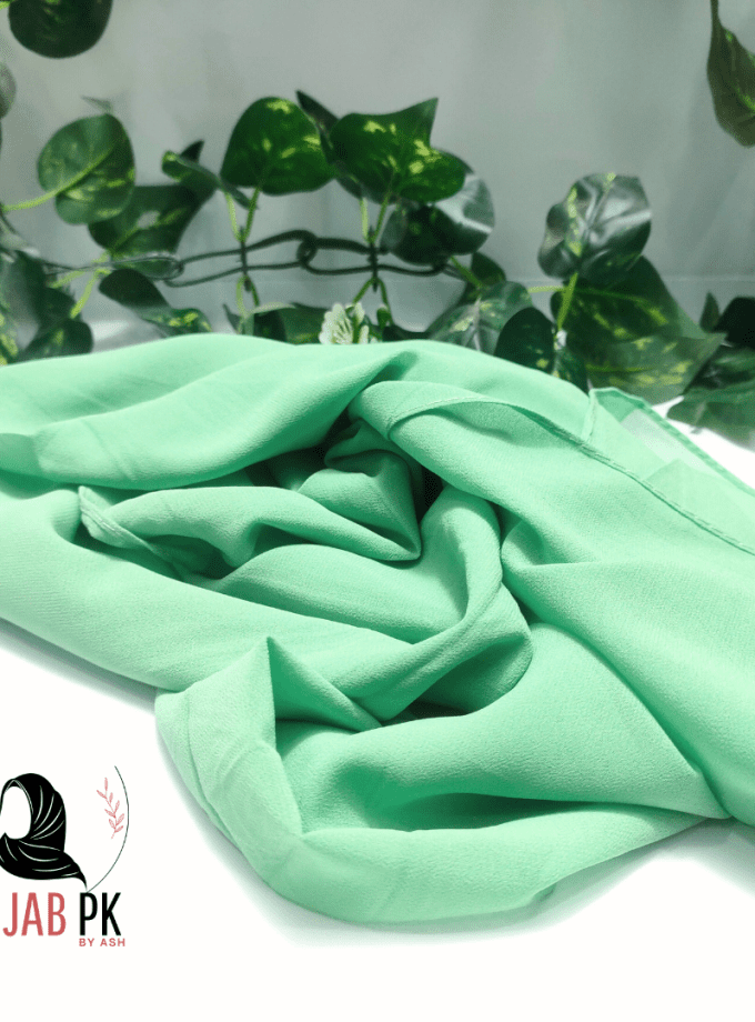 Chiffon Georgette Hijab / Pistachio