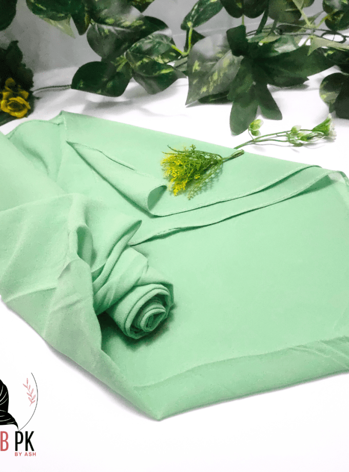 Chiffon Georgette Hijab / Pistachio