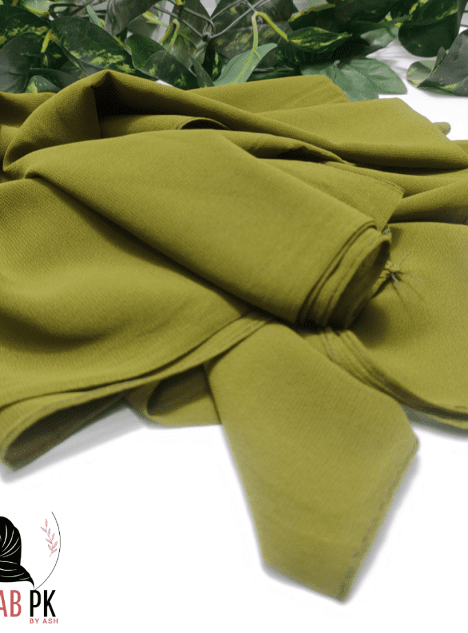 Chiffon Georgette Hijab / Mehndi