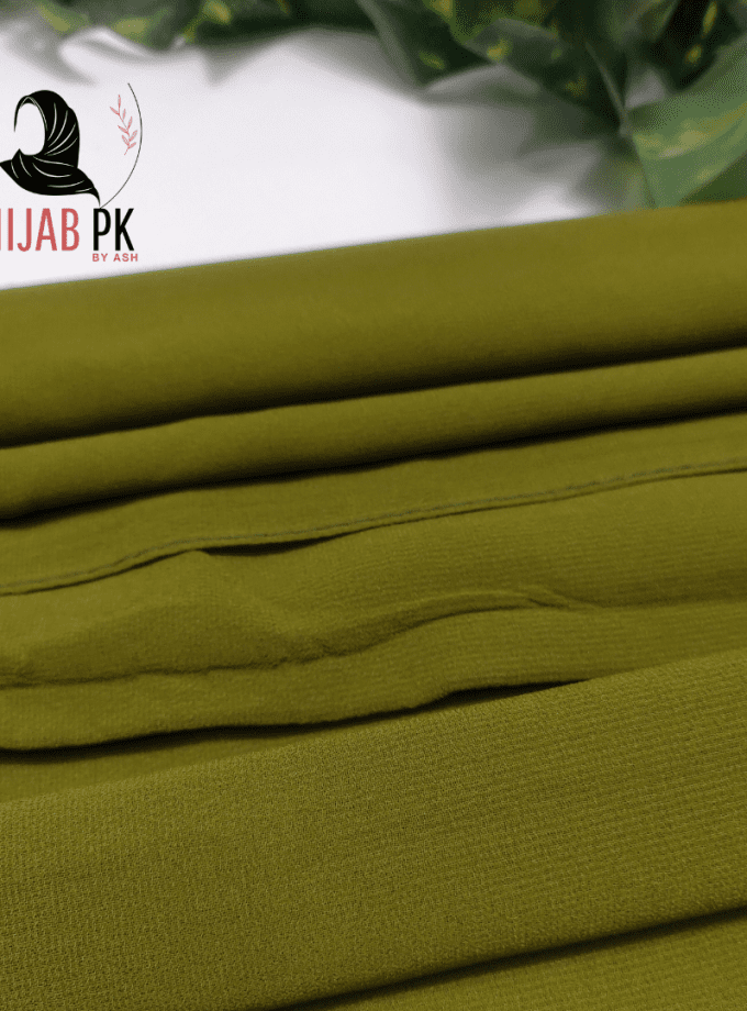 Chiffon Georgette Hijab / Mehndi