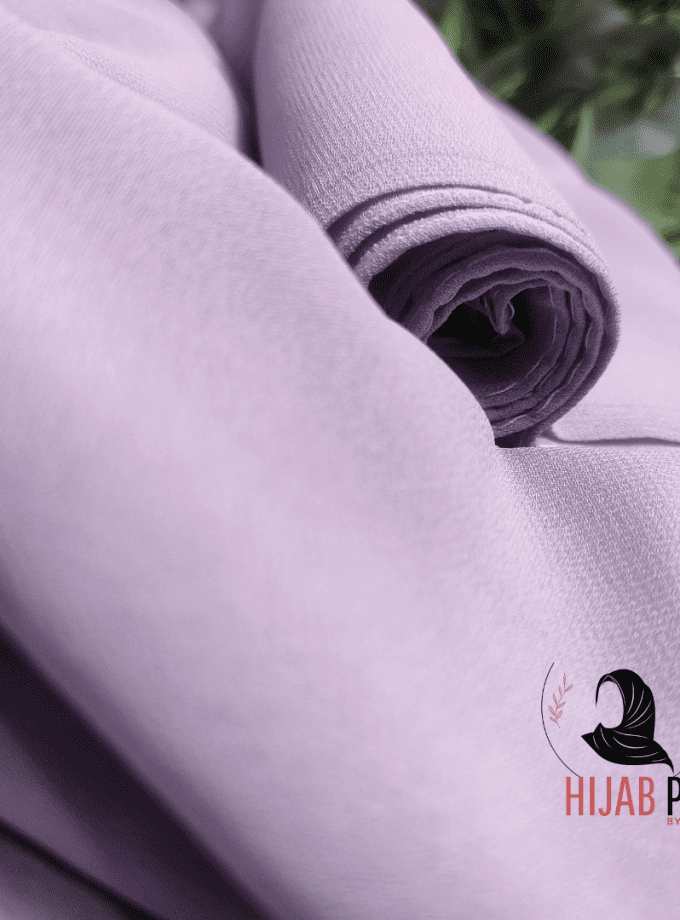 Chiffon Georgette Hijab / Light Purple