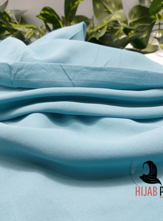Chiffon Georgette Hijab / Sapphire