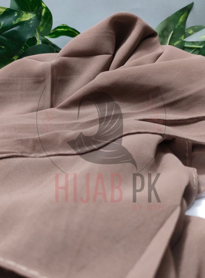 Chiffon Georgette Hijab / Dusty Grey